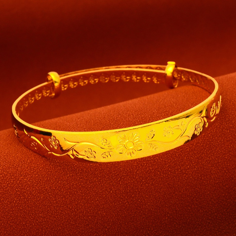 Pmrawc | Vòng Tay Mạ Vàng 24K Không Phai FS1703