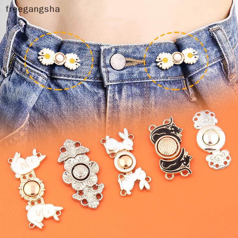 Khóa Thắt Lưng Quần Jean Bằng Kim Loại Có Thể Tháo Rời