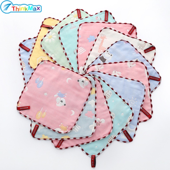 Khăn Lau Mặt 6 Lớp Mềm Mại Cho Bé