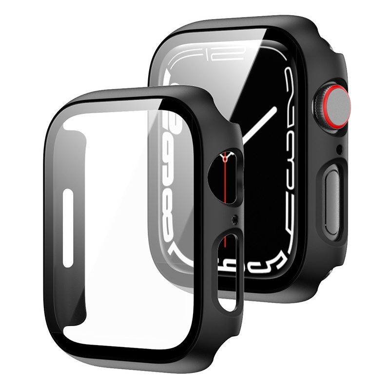 Miếng Dán Bảo Vệ Màn Hình HD Bằng PC Cứng Cho Apple watch Series 8 7 SE 6 5 4 3 Ultra iwatch 40mm 44mm 41mm 45mm