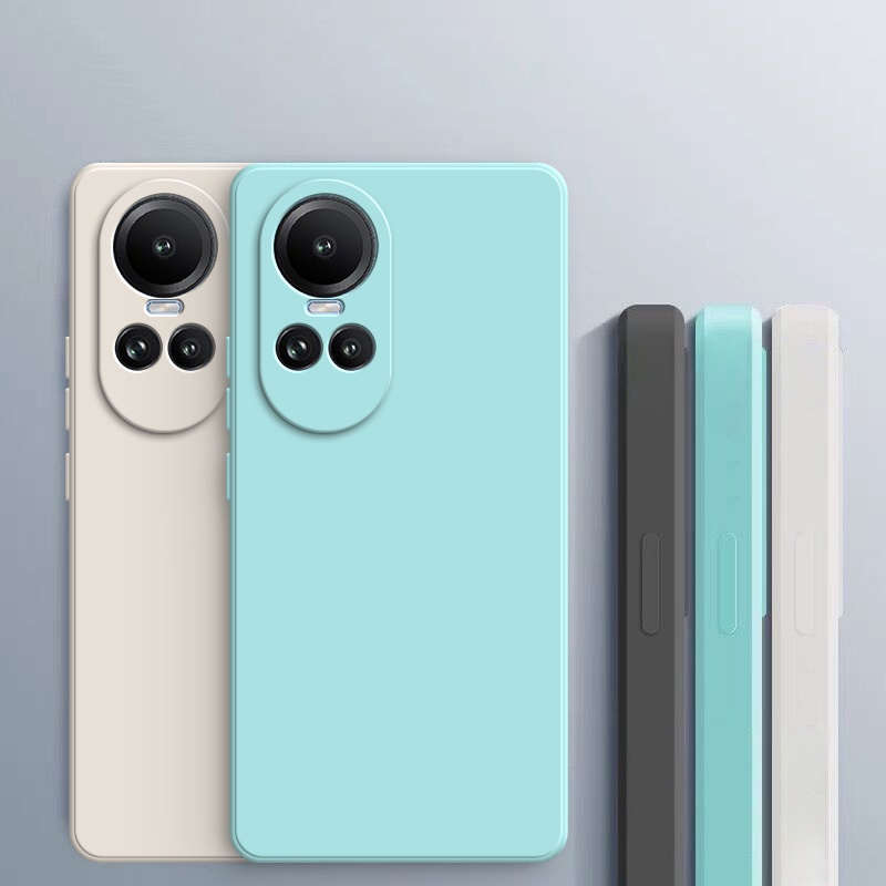 Ốp lưng oppo reno 10 pro Ốp Điện Thoại Màu Trơn Cho Oppo Reno 10 5G / Reno 10 Pro 5G / Reno 8 5G / Reno 8Z 5G / Reno 7Z 5G / Reno7 5G / Reno6 YT