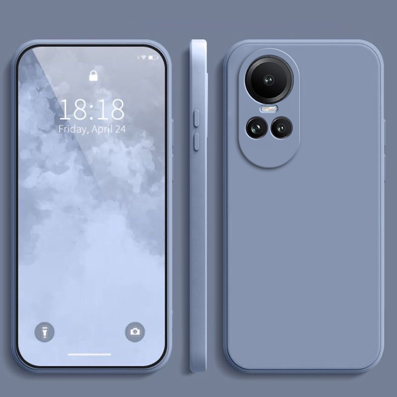 Ốp lưng oppo reno 10 pro Ốp Điện Thoại Màu Trơn Cho Oppo Reno 10 5G / Reno 10 Pro 5G / Reno 8 5G / Reno 8Z 5G / Reno 7Z 5G / Reno7 5G / Reno6 YT