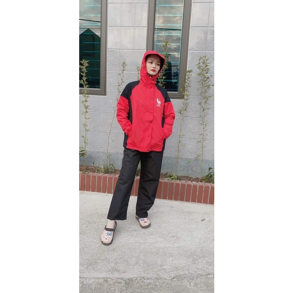 Áo mưa bộ Vin-Goo ( con gà )