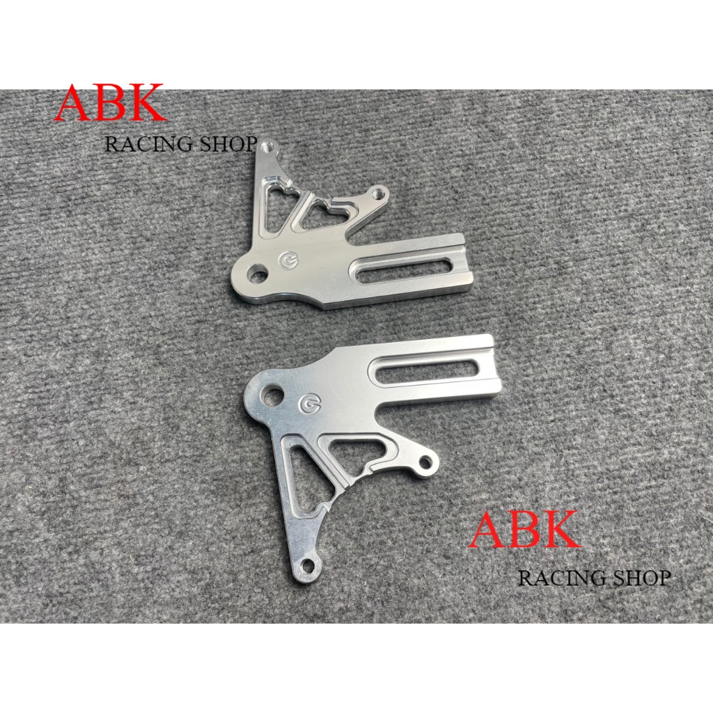 Pát sau quay ngược 45 độ gắn heo 2pis gắn cho satria raider đi đĩa 220mm