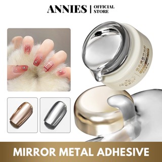 ANNIES Sơn Móng Tay Dạng Lỏng Hiệu Ứng Tráng Gương Màu Vàng / Bạc