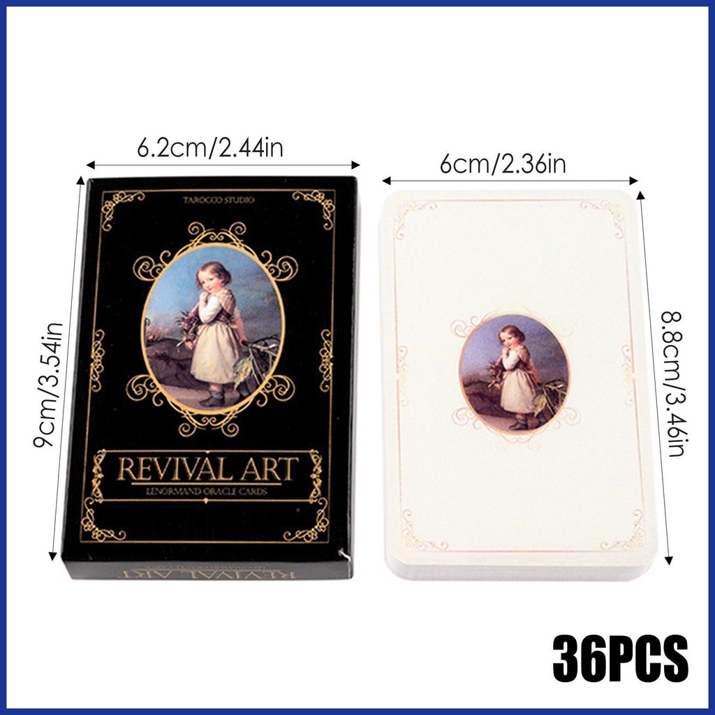 Bộ Bài Tarot 36 Lá Thiết Kế Độc Đáo Ấn Tượng