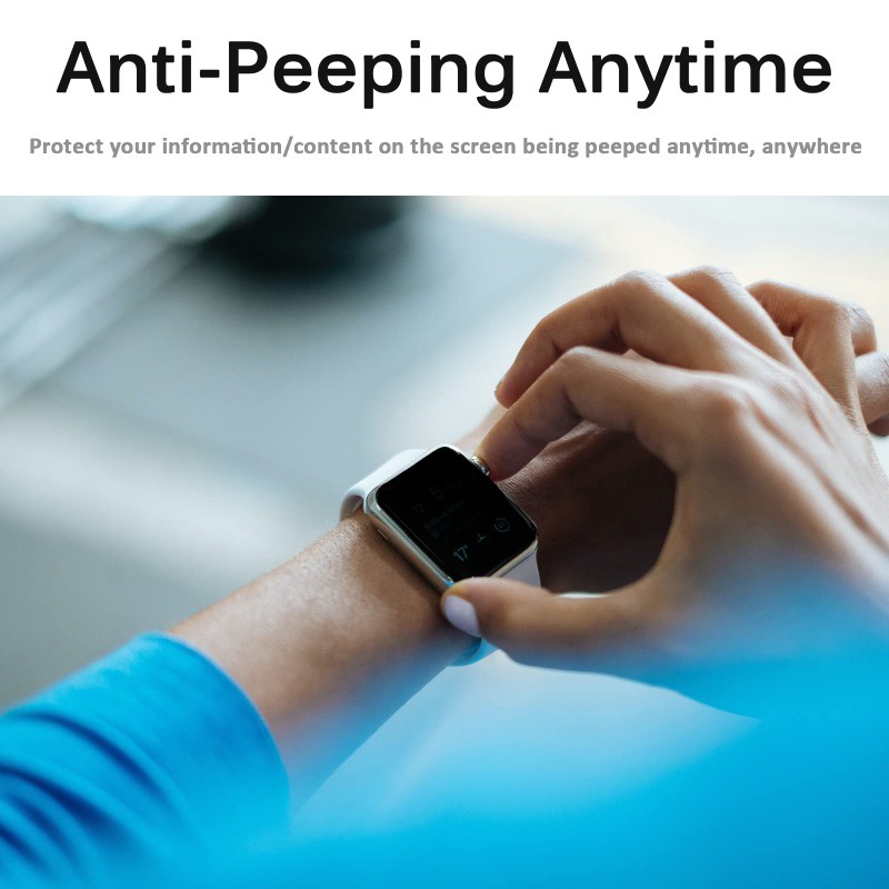 Kính Cường Lực Bảo Vệ Màn Hình Chống Nhìn Trộm Cho Apple Watch Ultra 49mm 45mm 41mm HD Iwatch Series 8 7 6 SE 5 4 38 40mm 44mm