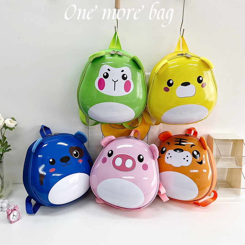 Mr.puffer Ba Lô mini Trọng Lượng Nhẹ Họa Tiết Động Vật Hoạt Hình Cho Bé Trai Bé Gái Mẫu Giáo