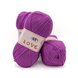 Cuộn len Papatya Love nhập khẩu từ Papatya, đan móc áo, váy, khăn choàng