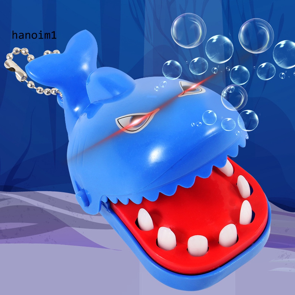 Ys2 cắn ngón tay móc khóa tương tác vui nhộn mini sáng tạo giảm áp abs phim hoạt hình cá mập cắn tay đồ chơi quà tặng sinh nhật