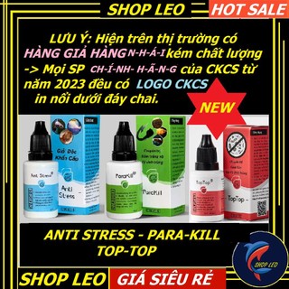 ANTI STRESS - Giải Độc Khẩn Cấp, Giảm stress và Phòng cho Cá Cảnh - sát trùng và ngăn ngừa nấm-shopleo