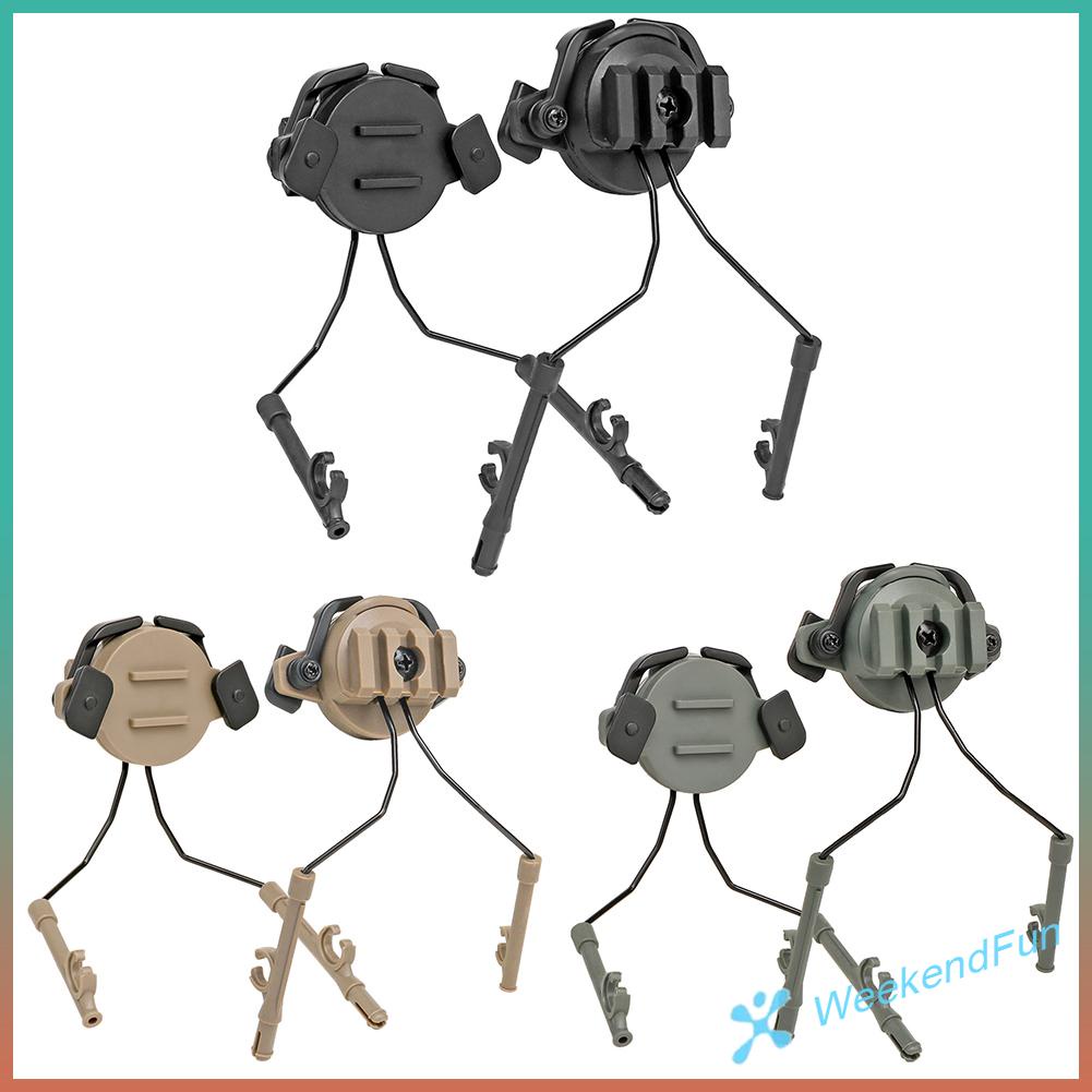 Thảm Lót Sàn Thiết Kế Dễ Thương Chuyên Dùng★ Tactical fast rail mounts tai nghe rail adapter giá đỡ tai nghe bộ chụp mũ bảo hiểm xoay 360 mũ bảo hiểm đường sắt giá đỡ treo