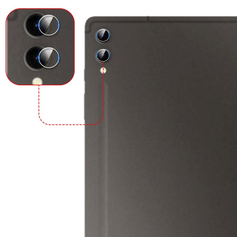 Đối với samsung galaxy tab s9 plus s9 + clear ultra slim back camera lens protector cover soft tempered glass film