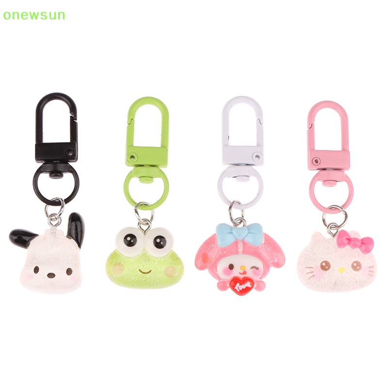 Onewsun melody bag keychain phim hoạt hình cinnamonroll hello kitty điện thoại dễ thương mặt dây chuyền đồ nữ tính mặt dây chuyền trang trí dây mới