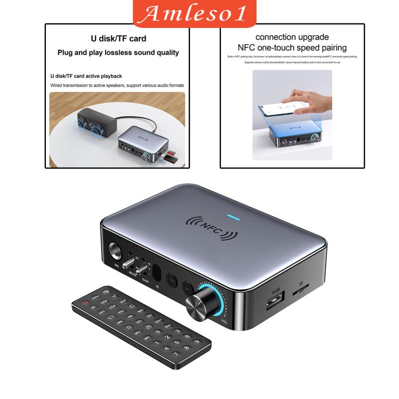 V5.1 có thẻ TF / Đầu ra AUX RCA / 3,5mm cho rạp hát tại nhà