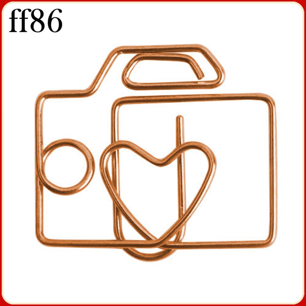 1/2/3 delicacy phim hoạt hình vàng hồng kẹp giấy đánh dấu ghi nhớ clip đồ dùng văn phòng