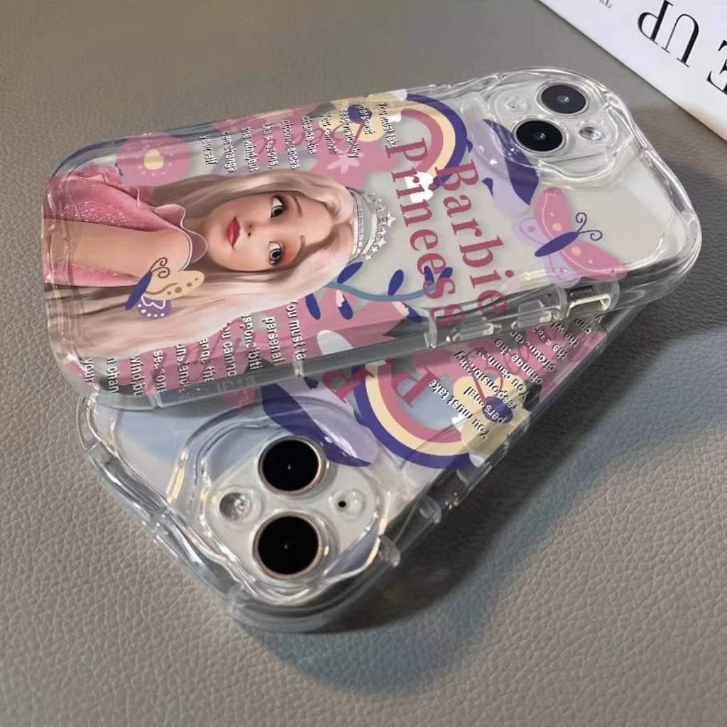 Ôp Điện Thoại Dẻo Hình Bươm Bướm Màu Cầu Vồng Cho iphone 15 14 pro 11 12 13 mini xs max x xr 7 8 6 6s plus se2020 Ốp