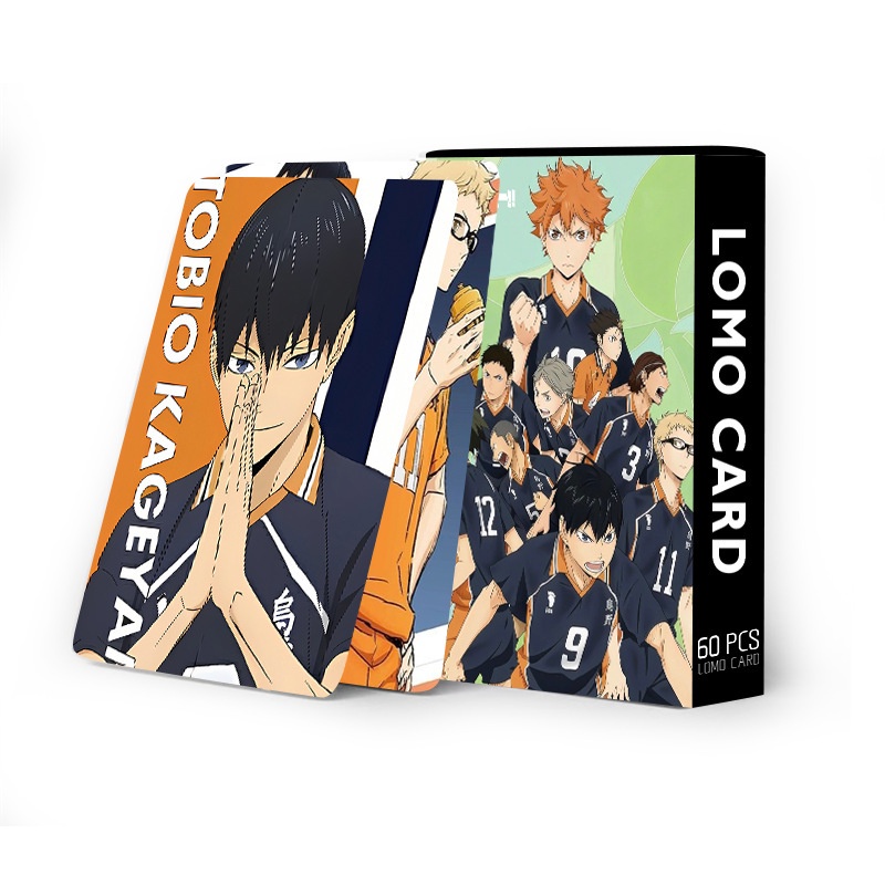 Haikyuu! Photocard Lomo Card Anime Collectibles 60pcs/box