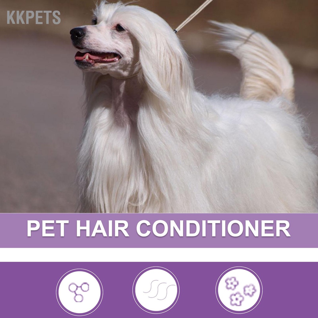 KKPETS Dầu Xả Lông Thú Cưng Đa Năng Gentle Dog Skim Cream Cho Chó Mèo Fluffy Pliancy Hair 50Ml