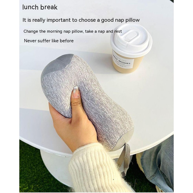 [Mini small neck pillow] portable Doudou U-shaped pillow adult travel sleeping neck pillow memory co