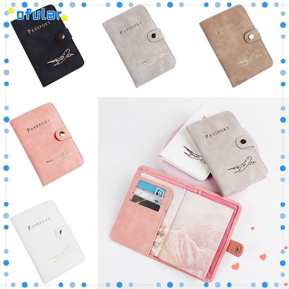 Ofular passport cover unisex travel packet id card pouch