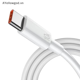 Ayellowgod 120w 10a cáp usb loại c cáp usb siêu nhanh dây sạc nhanh cáp usb c dây dữ liệu 1 / 1.5 / 2m vn