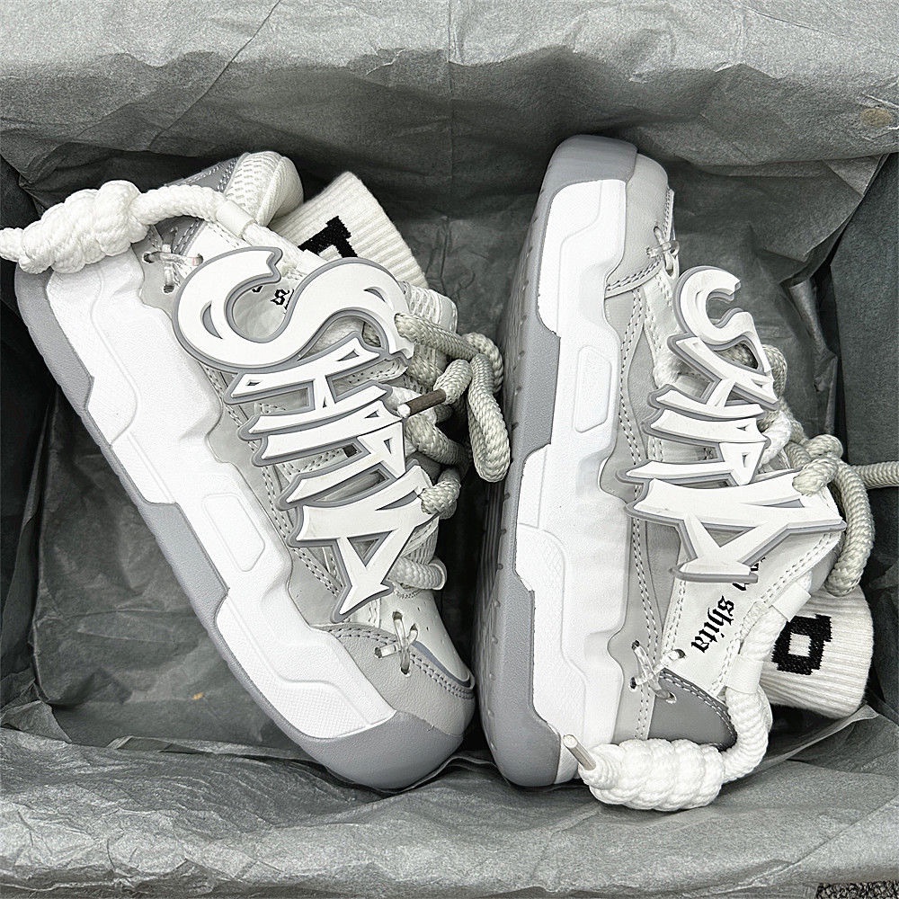 C＆S  Giày thể thao giày nữ giày bánh mì nữ đế cao 2023 Siêu Mềm Xinh Xắn FYD23904TU 36Z230906