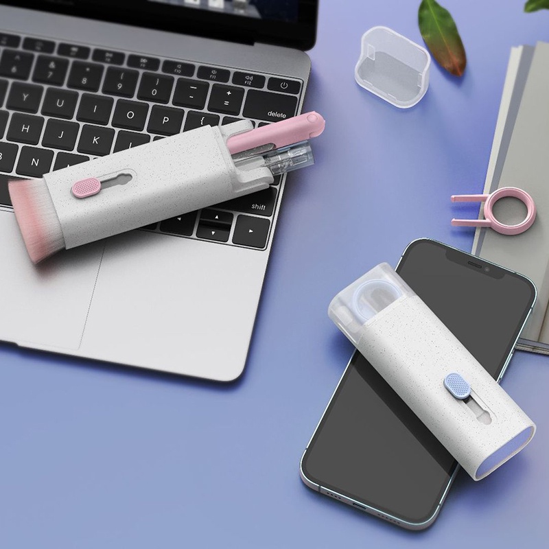 Dụng Cụ Vệ Sinh Air pods - Bút Vệ Sinh Tai Nghe Airpods Pro Cầm Tay - bàn chải làm sạch - điẹn thoại -bàn phím - HSU