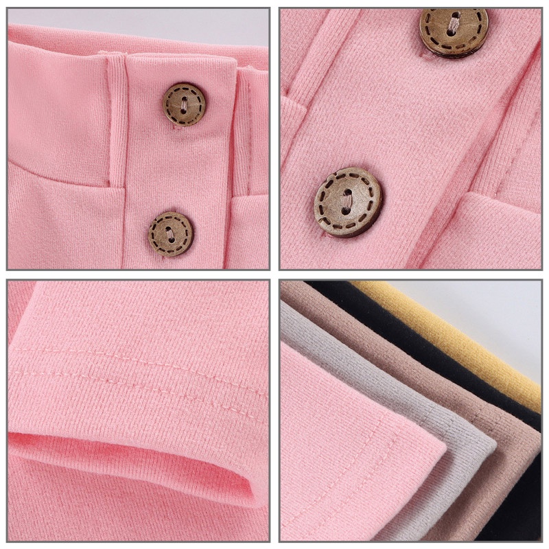 Áo thun MICHLEY nhung cổ lọ tay dài mặc ngoài sơ mi mùa thu cho bé