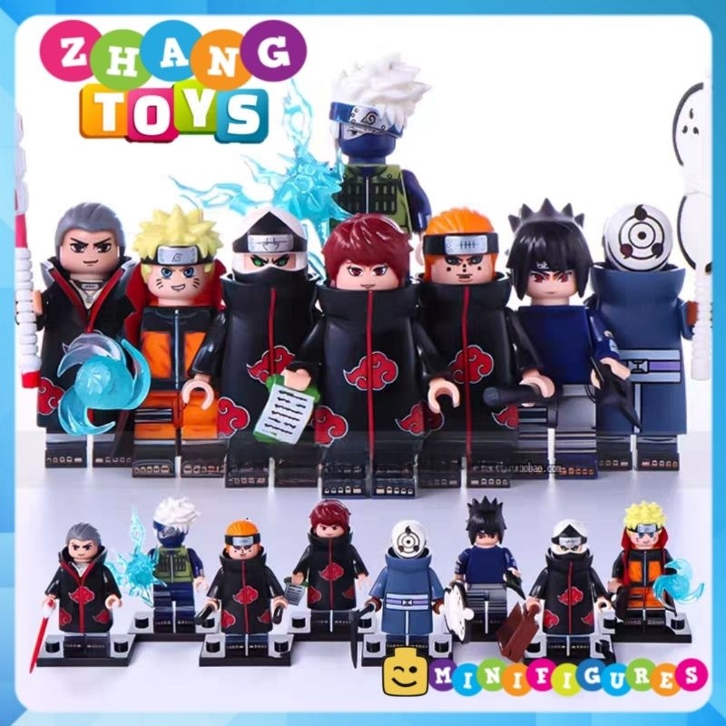 Mô hình nhân vật Naruto Obito Uzumaki Uchiha Sasuke Hatake Kakashi Sasori Hidan Kakuzu Pein WM6105 Z