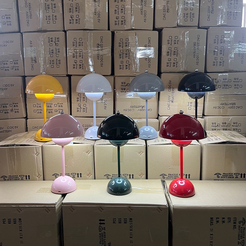 KANGJIA  Đèn Ngủ Để Bàn Hình Hoa Phong Cách Bắc Âu