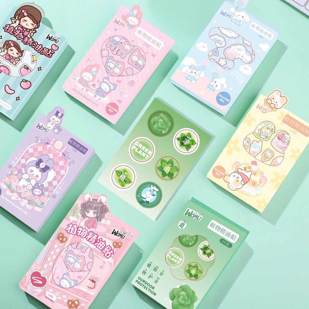 Miếng Dán Chống Muỗi Cho Bé Tinh Dầu Sả Chanh Tự Nhiên