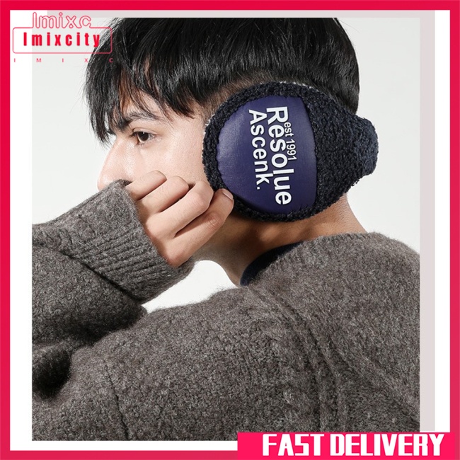 Imixcity outdoor windproof wear-resistant winter warm earmuffs for biking running walking hiking