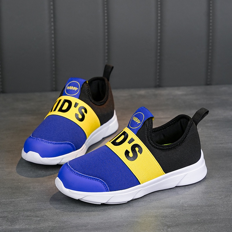 Giày trẻ em giày slip-on light sneakers cho bé gái bé trai 2023 giày thể thao trẻ em đi bộ / chạy bộ thông thường mới