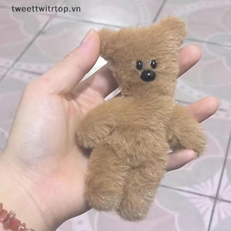 Trtop squeak keychain mặt dây chuyền phim hoạt hình búp bê sang trọng dễ thương đồ chơi kawaii túi nhồi bông mềm ch đồ trang trí cho trẻ em quà tặng vn