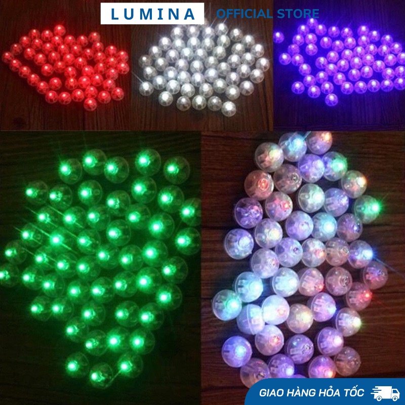 Đèn Led gắn đèn lồng giấy - Đèn Ông Sao  làm thủ công mini