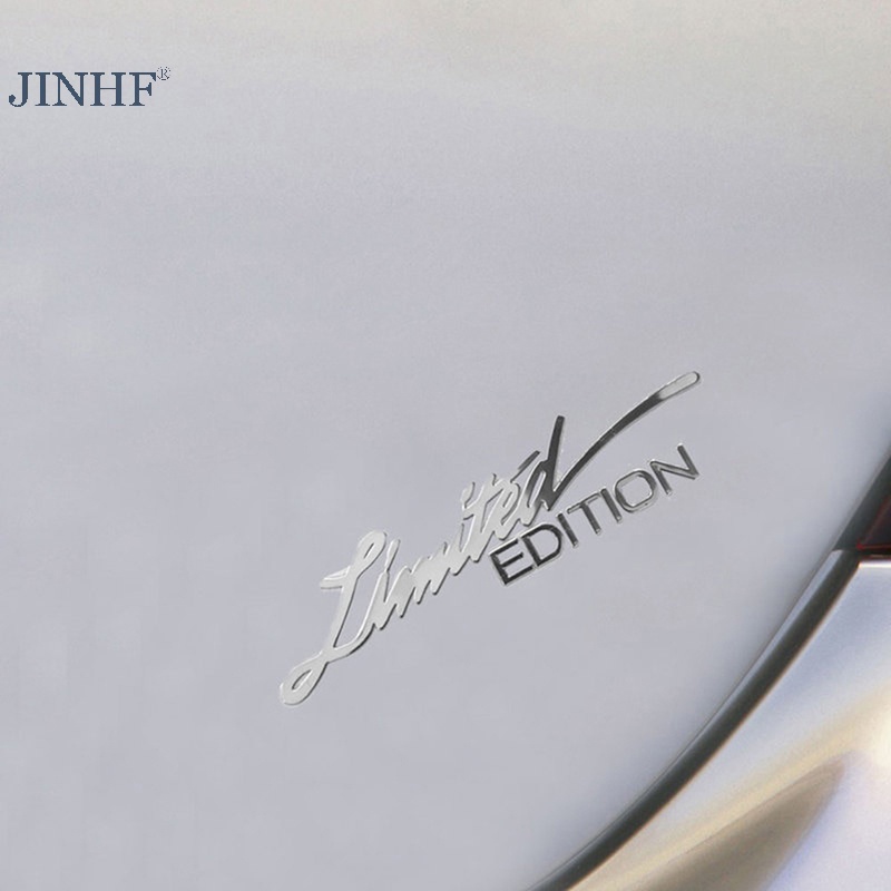 Jinhf phiên bản giới hạn dán biểu tượng 3d dán kim loại sáng tạo thân xe cửa sổ xe máy điện thoại di động đề can máy tính xách tay phụ kiện trang trí xe hơi hot