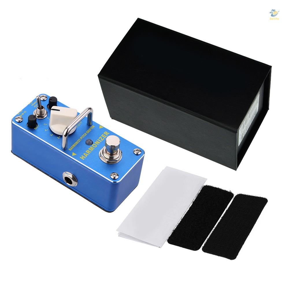 3elife aroma ahar-3 harmonizer harmonist / pitch shifter electric guitar effect pedal mini single effect với true bypass