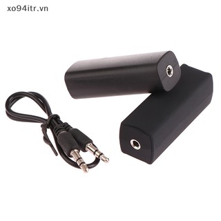 Xoitr ground loop anti-interference noise isolator loại bỏ cho hệ thống âm thanh nổi trên ô tô đường dây loa 3.5mm aux audio noise filter vn