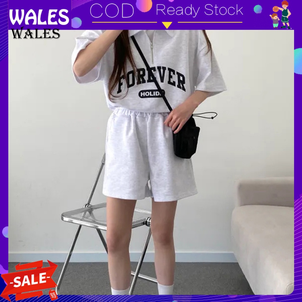Top shorts set lady summer tracksuit phong cách bộ đồ thể thao mùa hè dành cho nữ bộ đồ thể thao mùa hè ngắn tay áo có dây kéo túi thun eo hoàn hảo cho trang phục thường ngày
