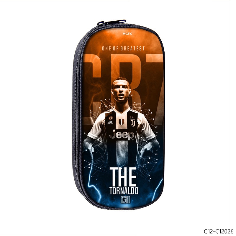 Sy2 Hộp Đựng Bút In Hình cristiano ronaldo Đơn Giản Sáng Tạo Sức Chứa Lớn Đa Năng Cho Học Sinh