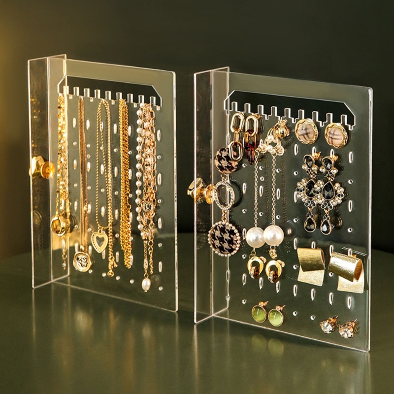 Giá Đỡ Trưng Bày Trang Sức Dạng Ngăn Kéo Trong Suốt