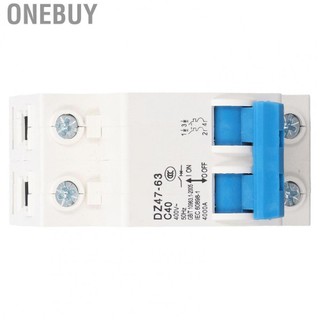 Onebuy 40A Circuit Breaker  220V 2P Miniature Isolation Function Multiple Protection Functions for Electricity Industry