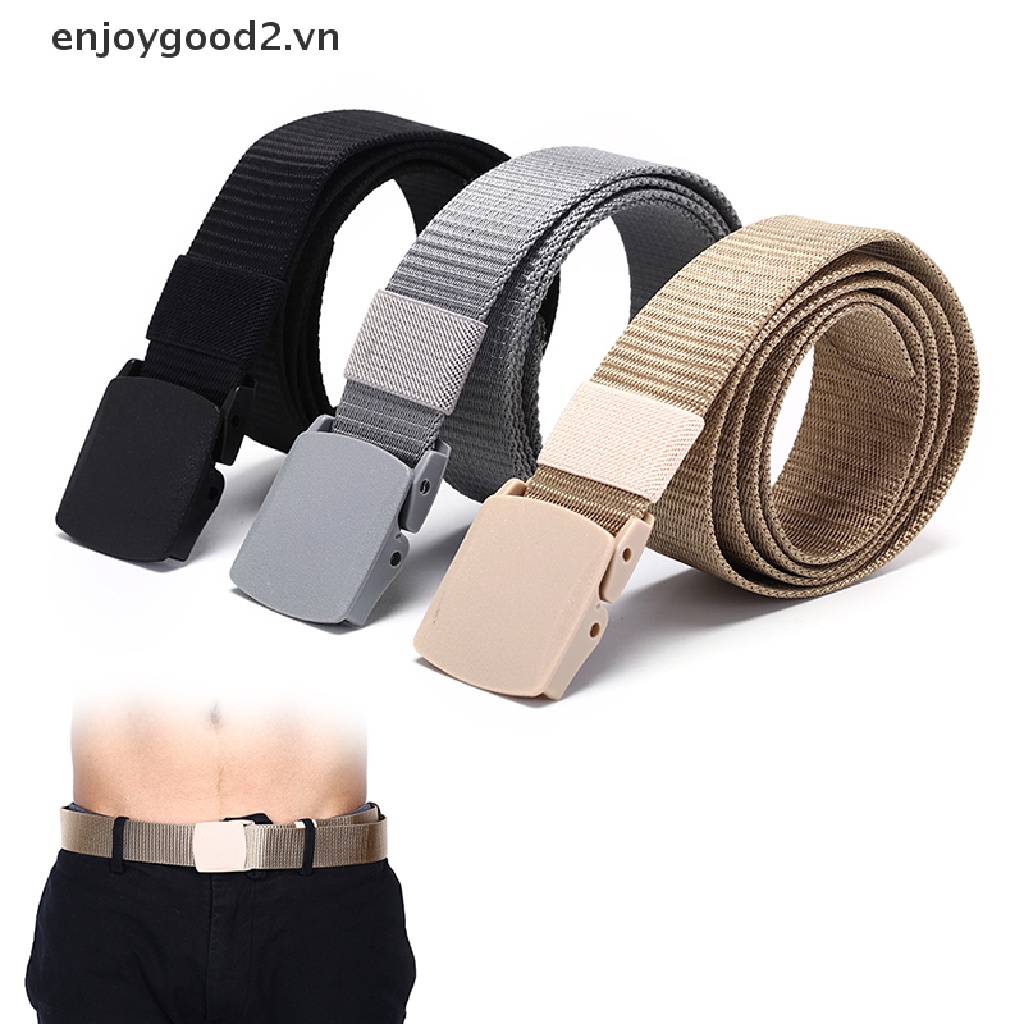 Thắt Lưng Quân Đội Dài 115cm Có Khóa Nhựa Nylon