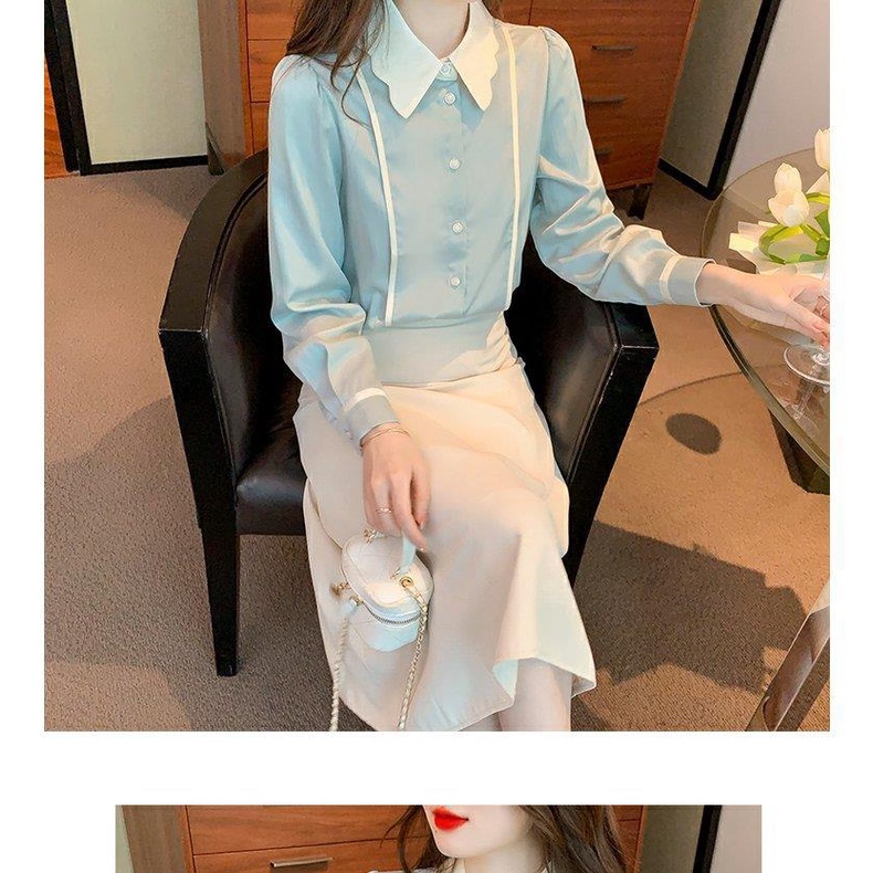 Áo Sơ Mi Chiffon Tay Dài Thời Trang Mùa Thu 2023 Mới Dành Cho Nữ