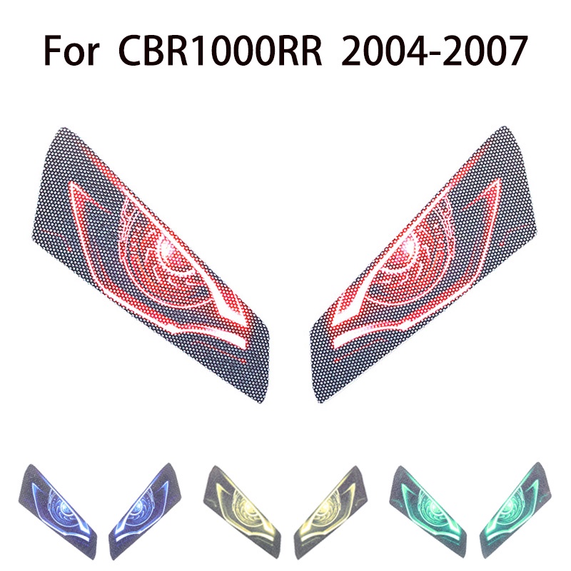 Sticker 3D Dán Đèn Pha Xe Mô Tô Honda CBR1000RR CBR 1000 rr CBR1000 rr 2004 2005 2006 2007