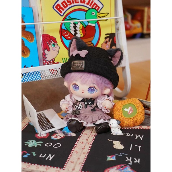 Búp Bê Nhồi Bông 20cm Xinh Xắn Đáng Yêu