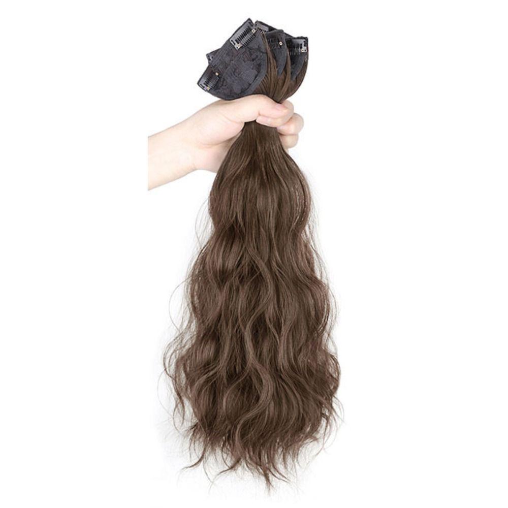 Tóc Giả Nối Dài Vô Hình Bằng Sợi Tổng Hợp Dễ Thương Ngọt Ngào Cho Nữ