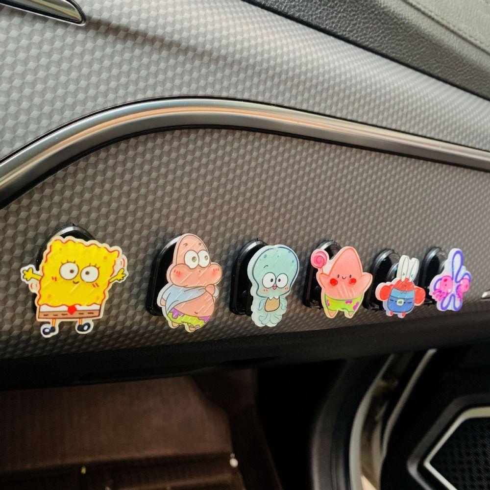Móc Treo Chìa Khóa Xe Hơi Hình Spongebob Đáng Yêu