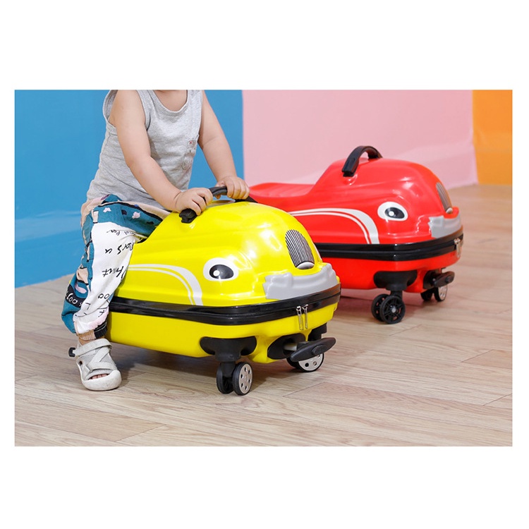 Vali Kéo Hình Xe Hơi Hoạt Hình Dễ Thương Cho Trẻ Mẫu Giáo